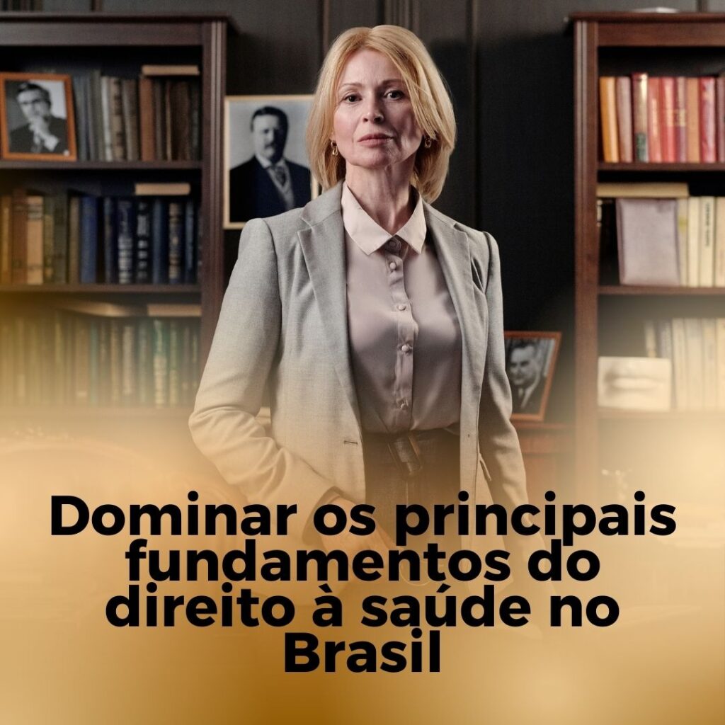 Dominar os principais fundamentos do direito à saúde no Brasil.